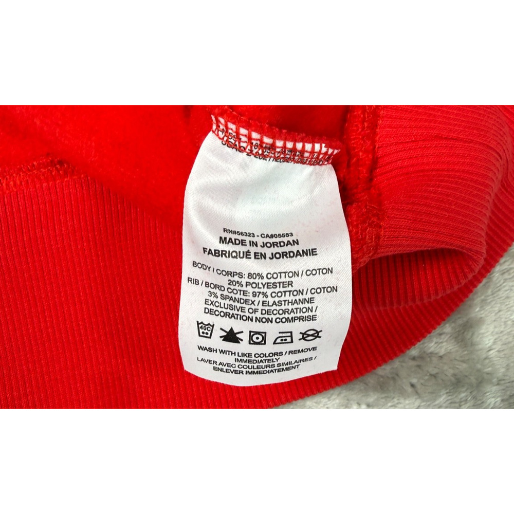 Nike Phoenix Fleece Oversized Crewneck Sweatshirt University Red Womens Size L - Picture 6 of 8